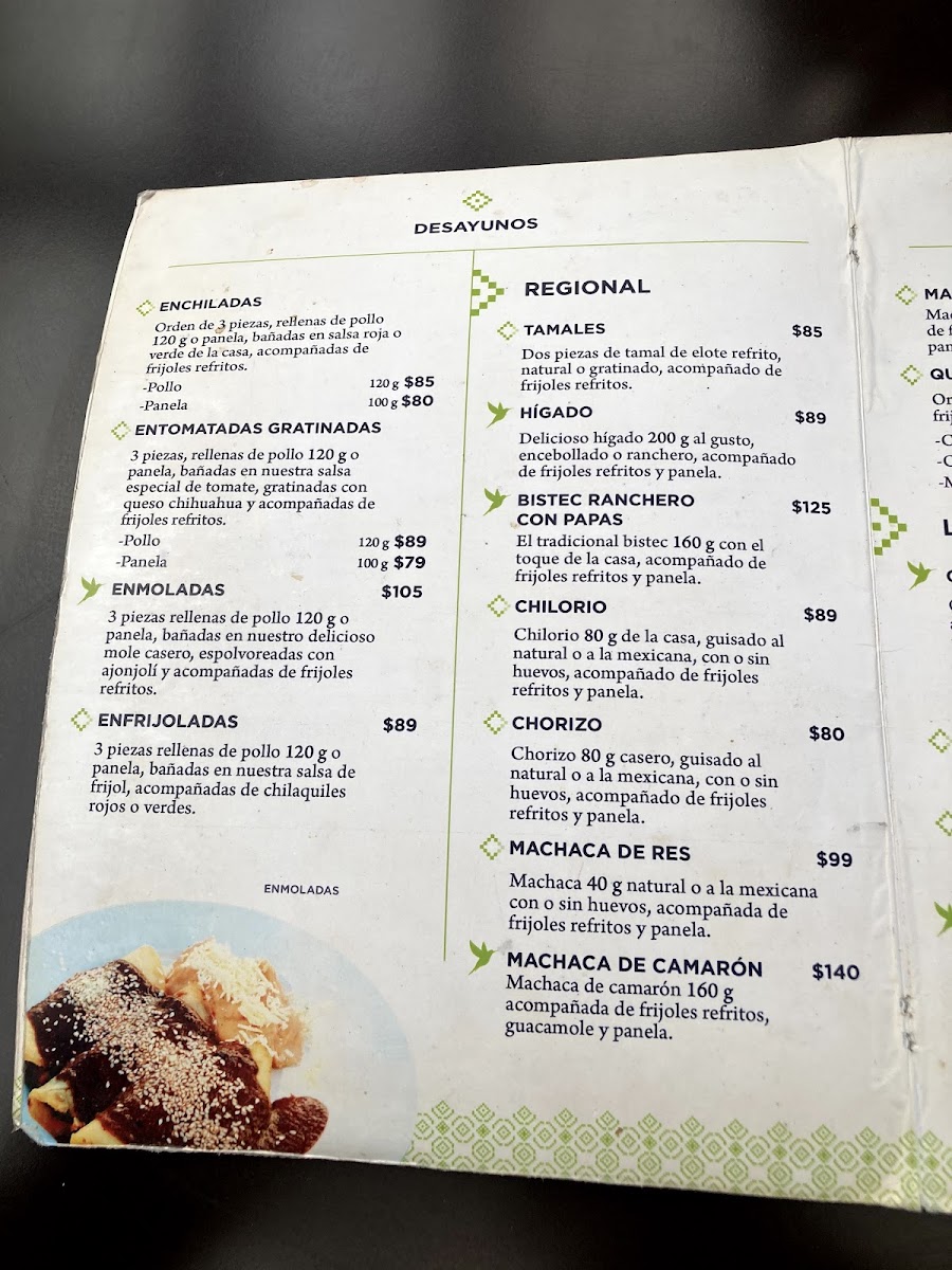 Menu Los Jardines Restaurant-5