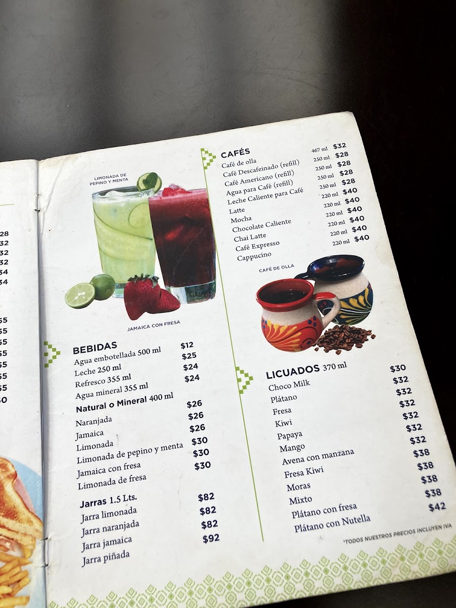 Menu Los Jardines Restaurant-6