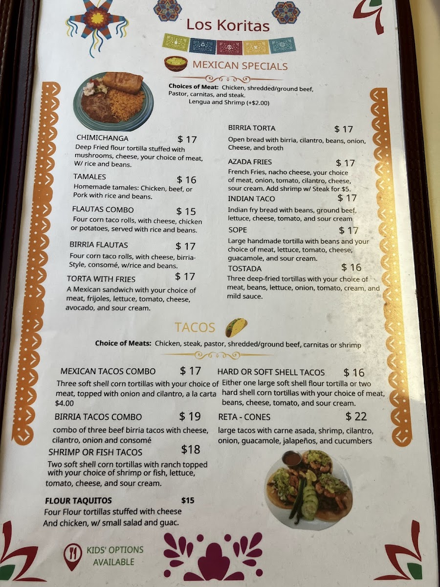 Menu Los Koritas-1