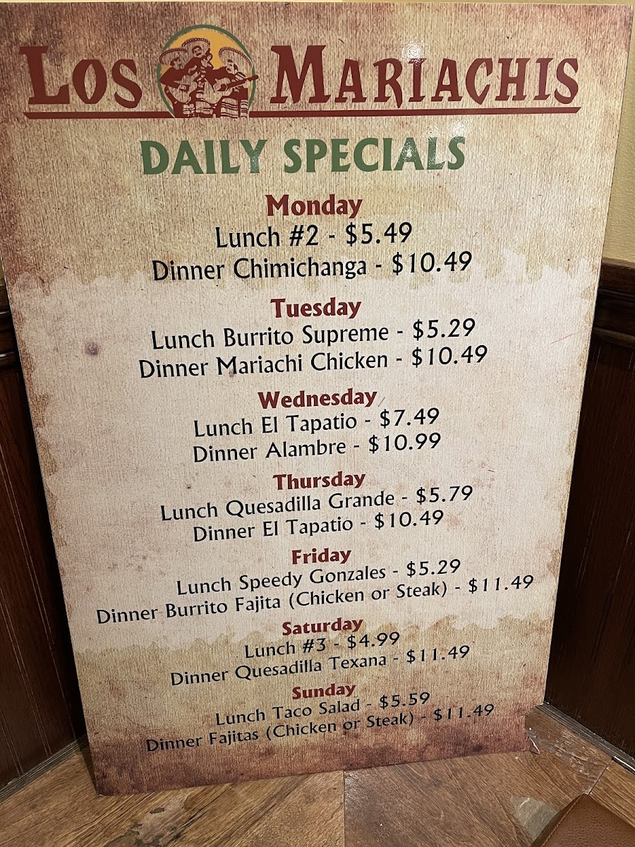 Menu Los Mariachis-1