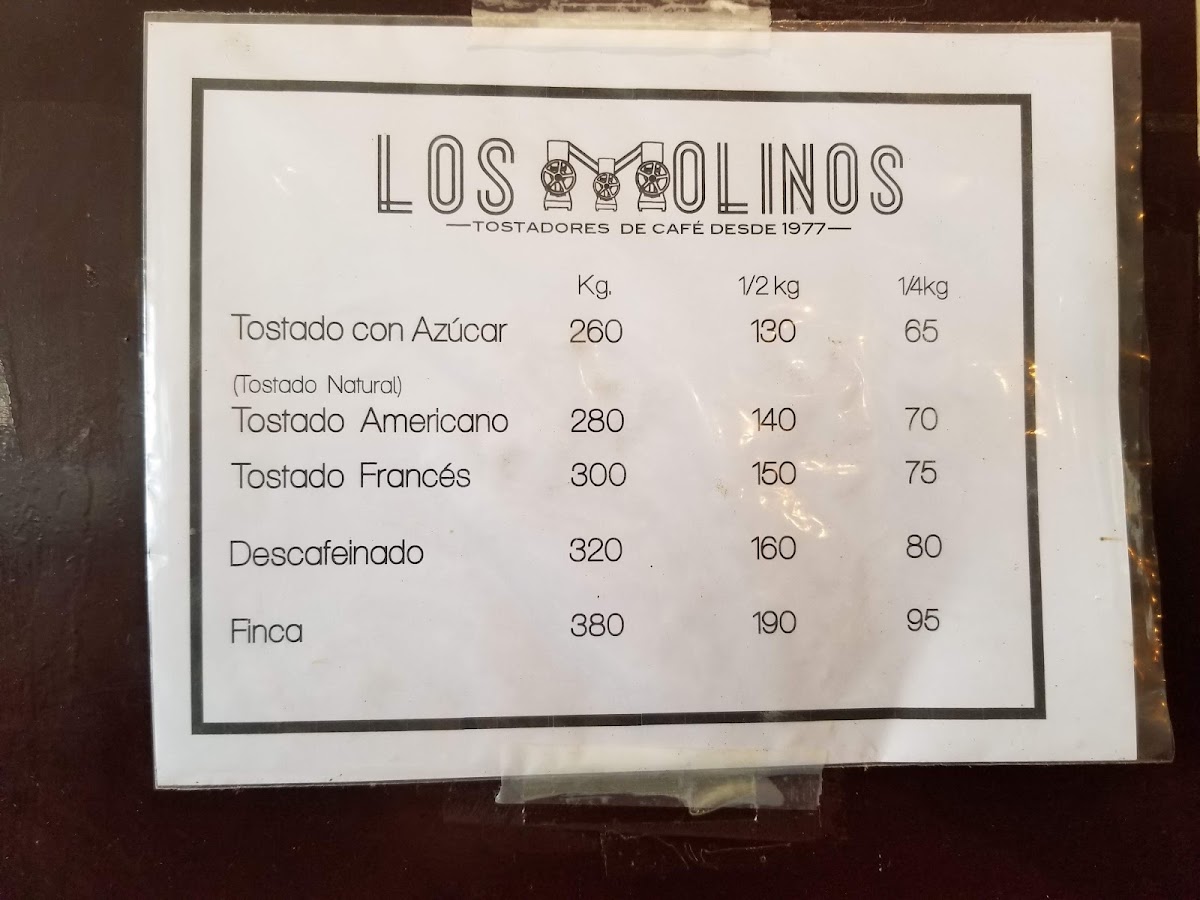 Menu Los Molinos Café-6