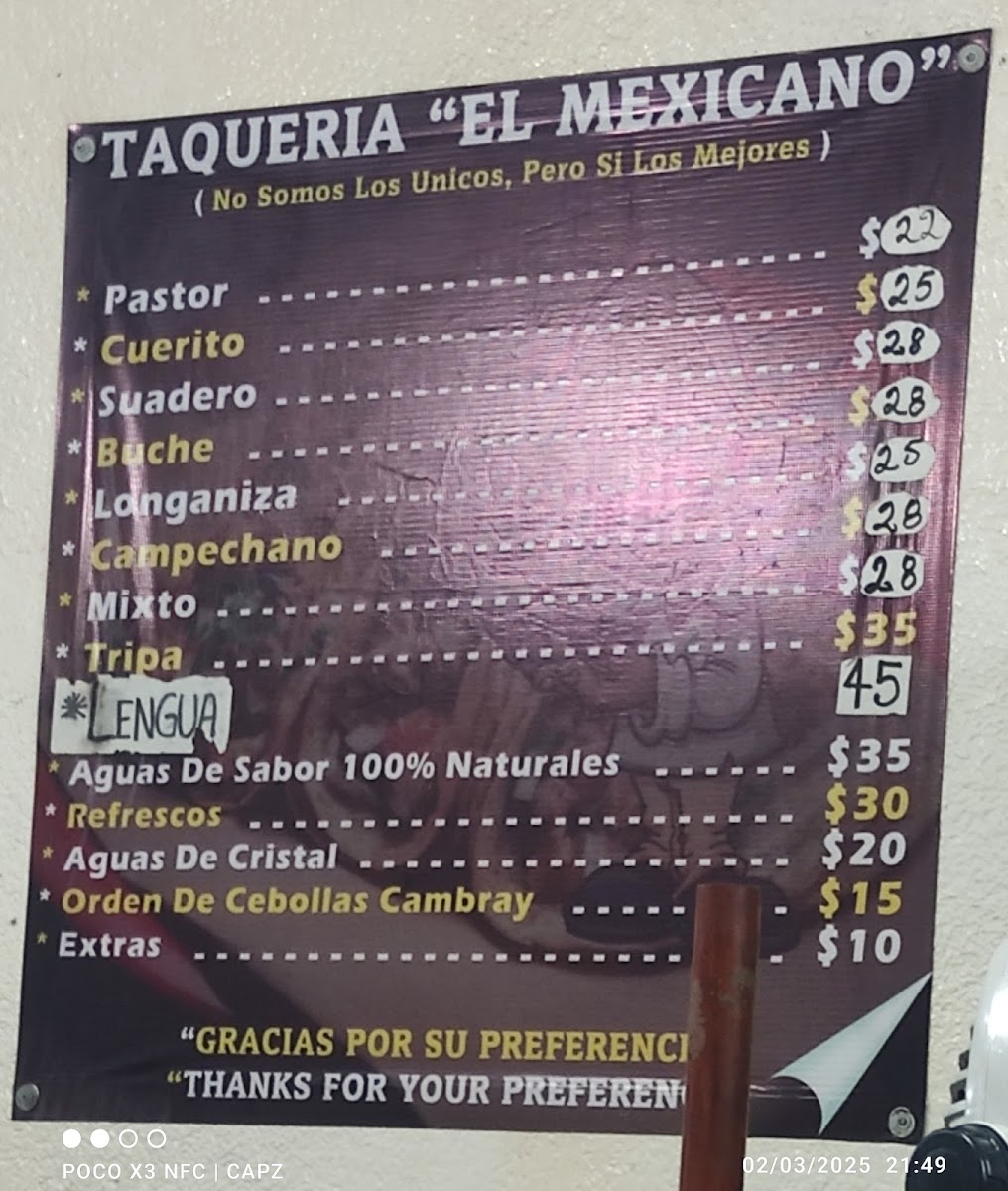 Menu Los Niños-5