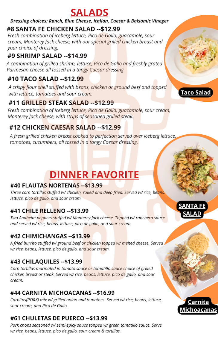 Menu Los Patrones Mexican Restaurant-6