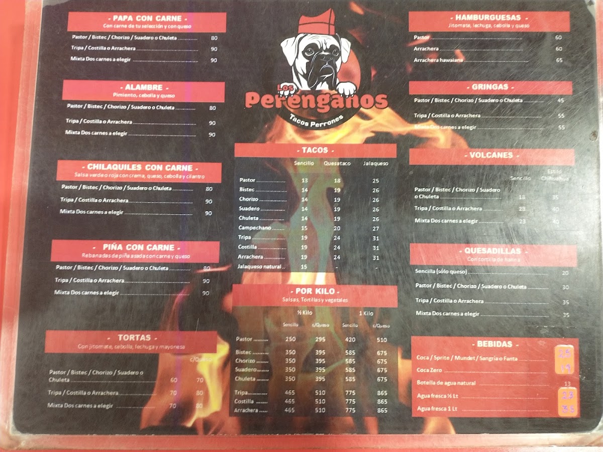 Menu Los Perenganos-2