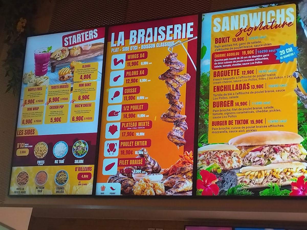 Menu Los Pollos-1