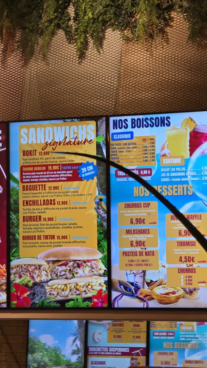 Menu Los Pollos-5