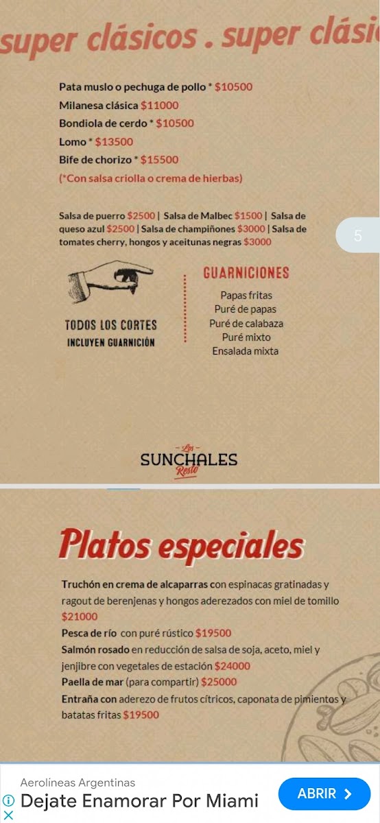 Menu Los Sunchales-1