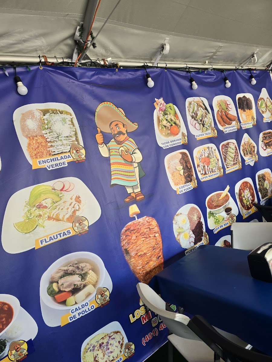 Menu Los Tacos De Mi Tierra-3