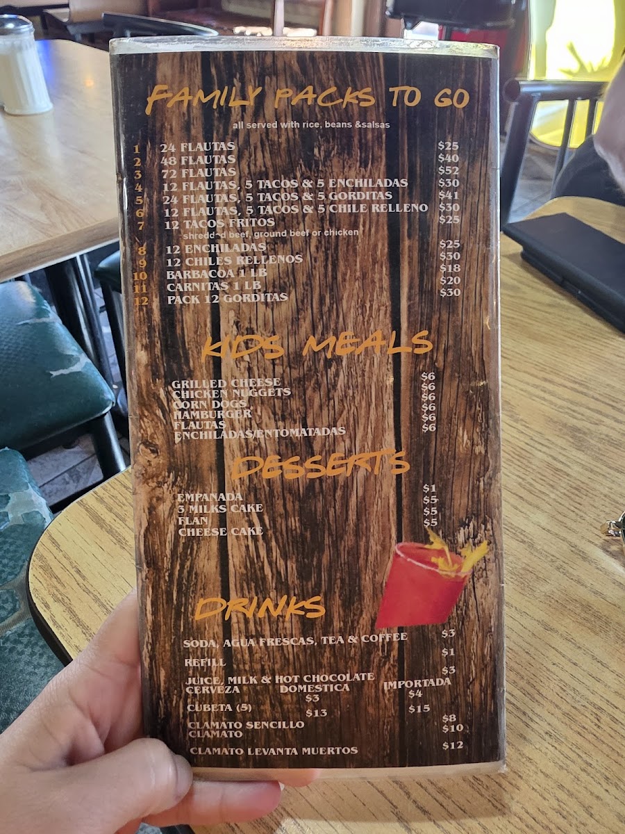 Menu Los Toreados-1