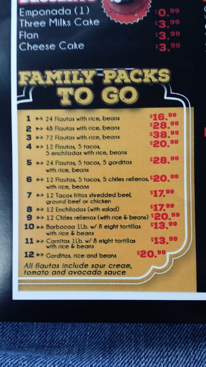 Menu Los Toreados-4