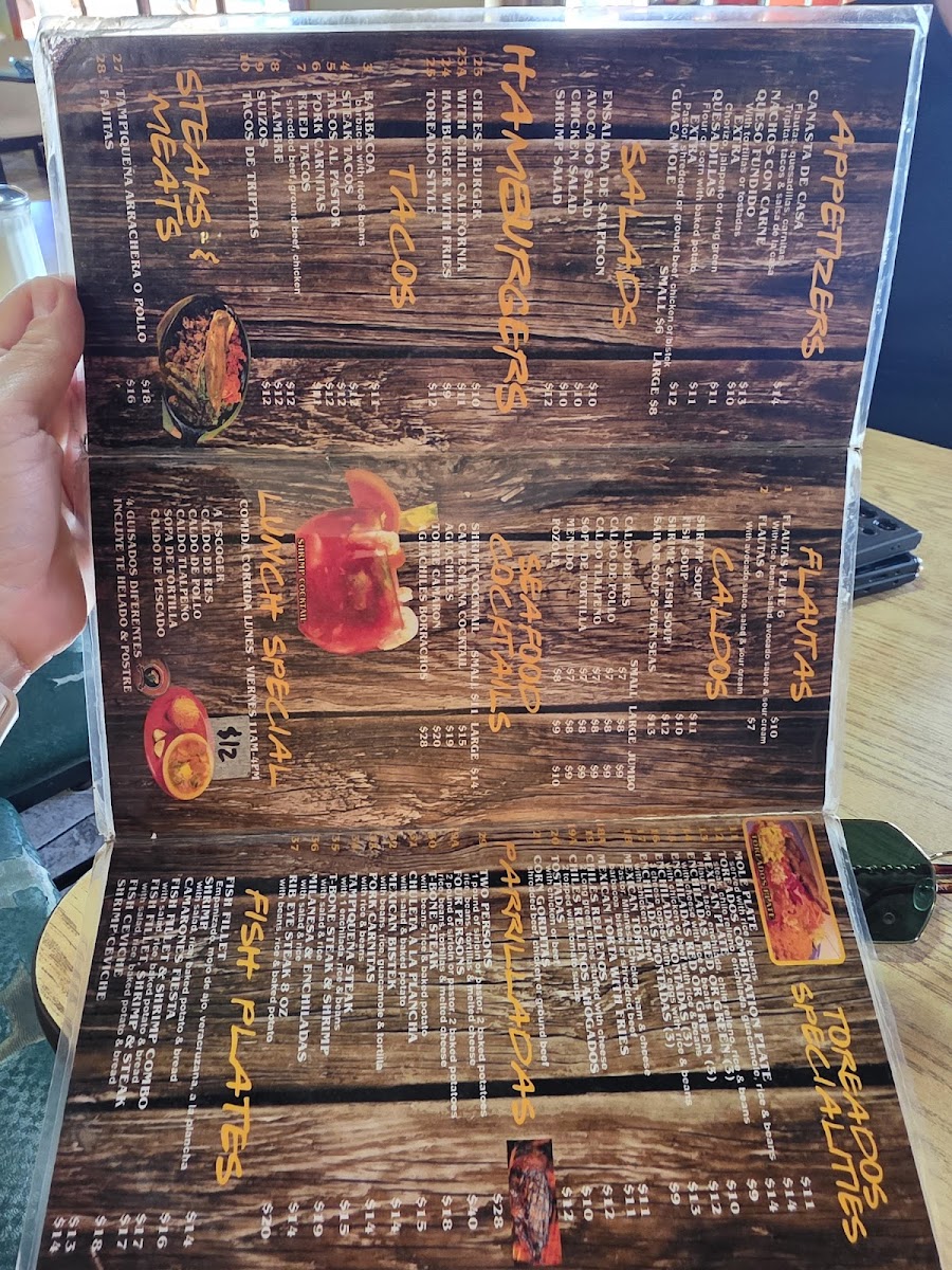 Menu Los Toreados-6
