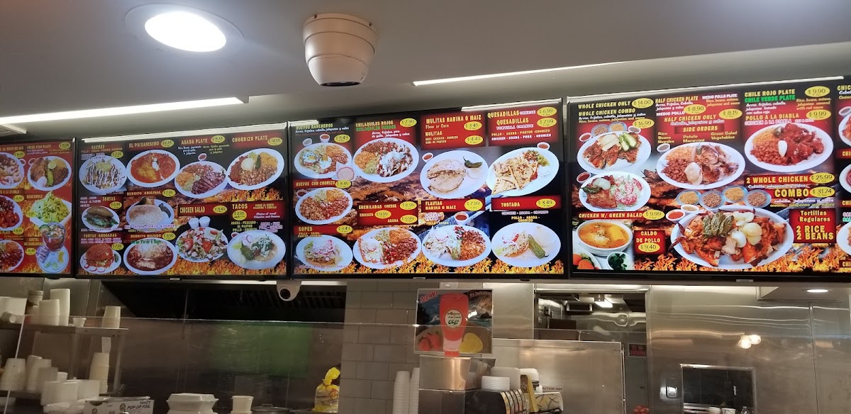 Menu Los Tres Pollos #3-5