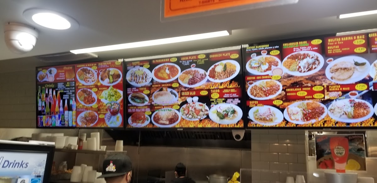 Menu Los Tres Pollos #3-6