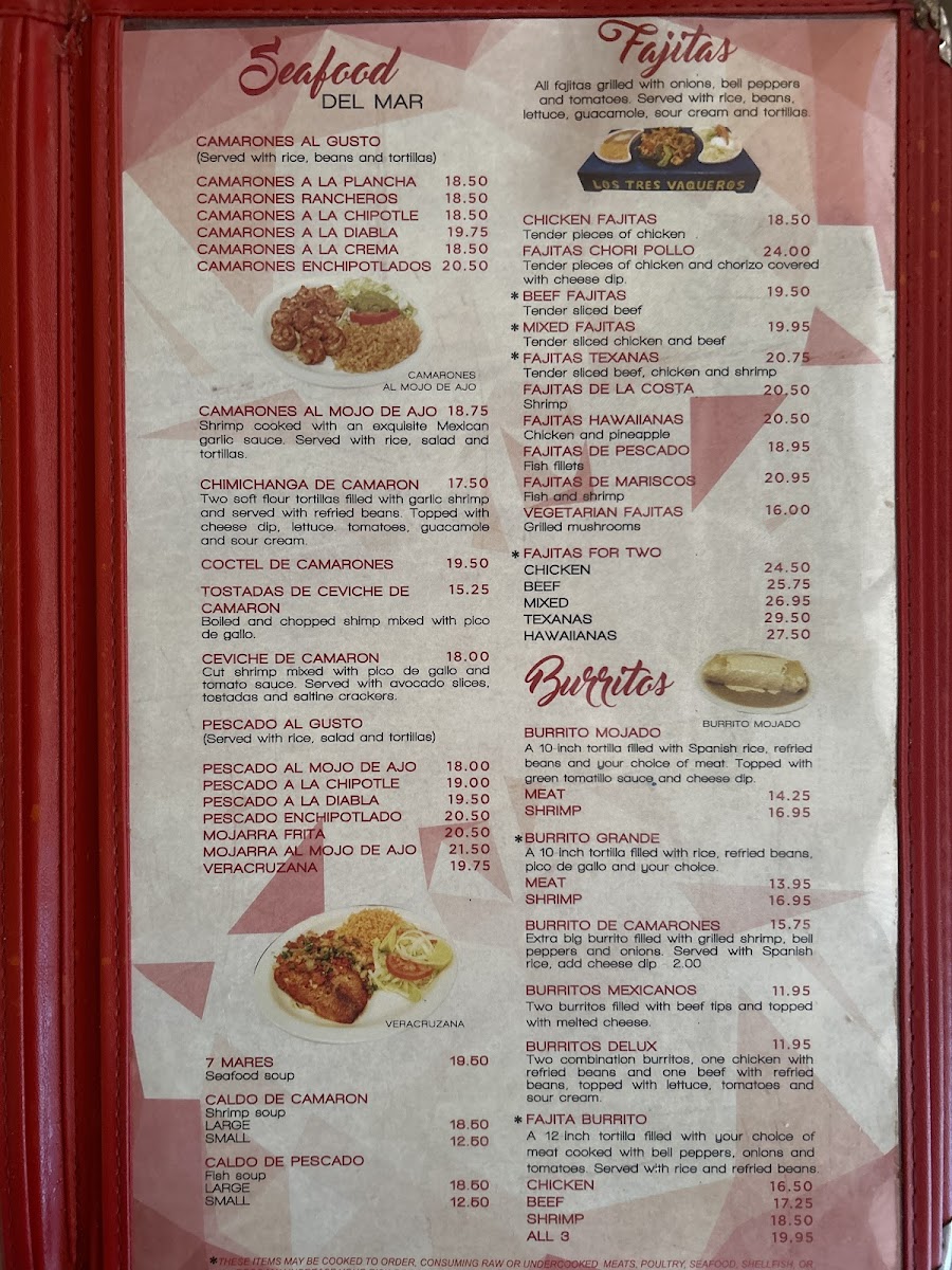 Menu Los Tres Vaqueros-7