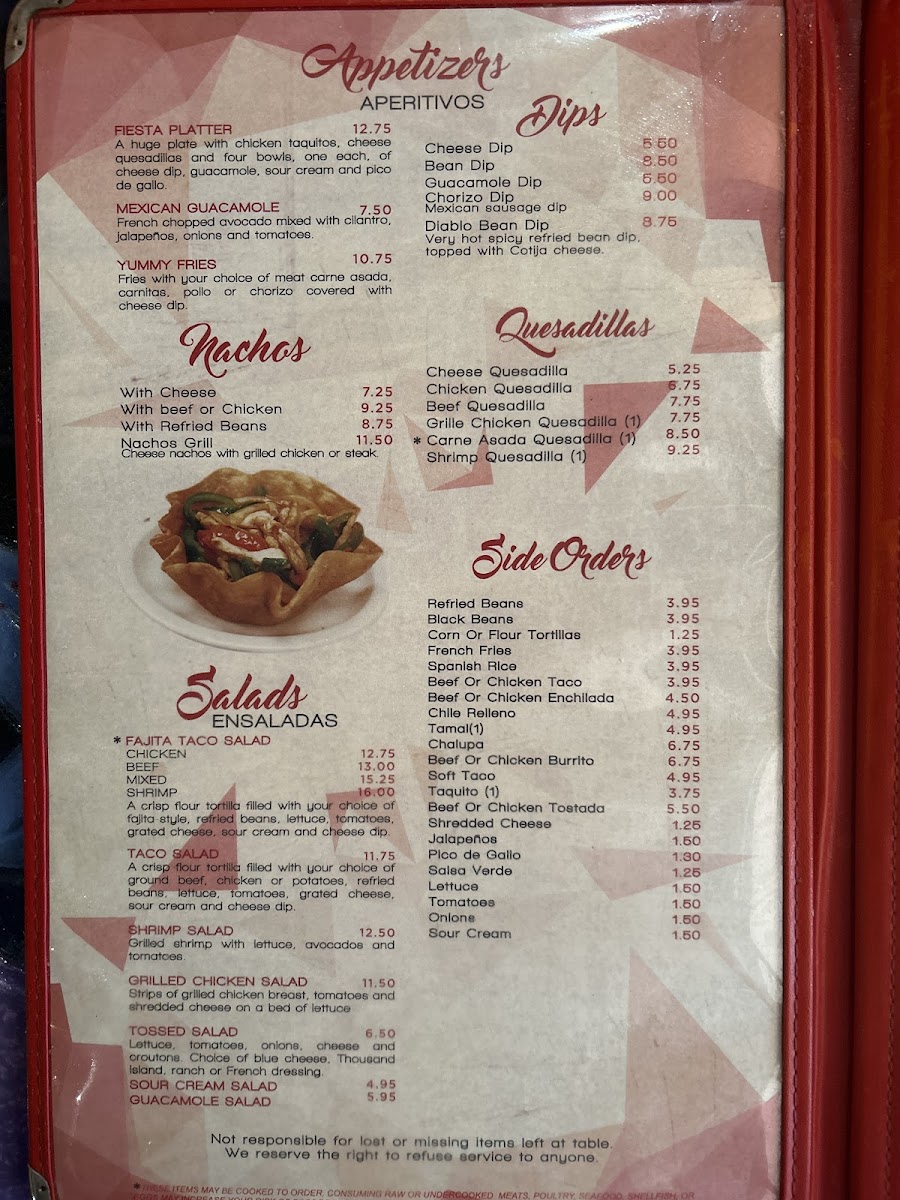 Menu Los Tres Vaqueros-8