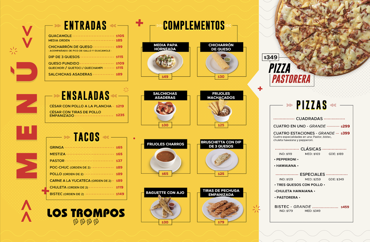 Menu Los Trompos | Galerias Mid-2