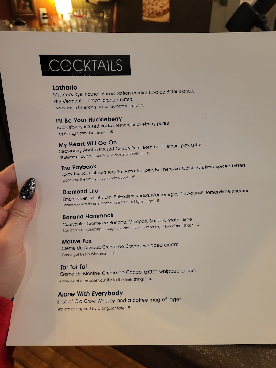 Menu Lost Fox-10