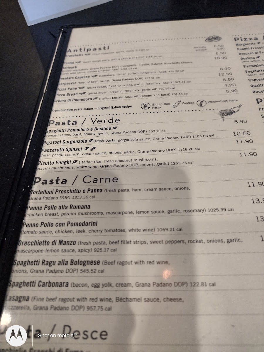 Menu L'osteria Southampton-4