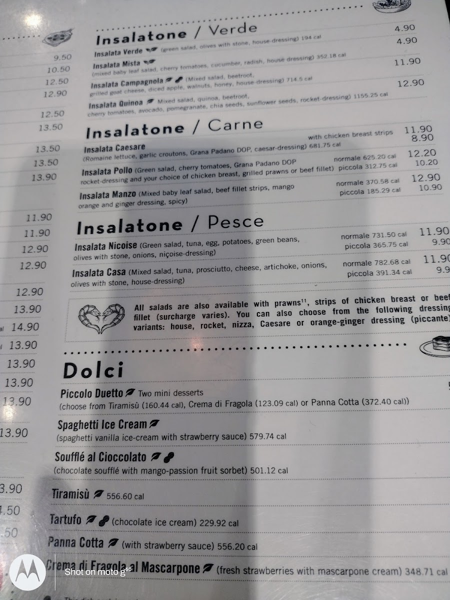 Menu L'osteria Southampton-9