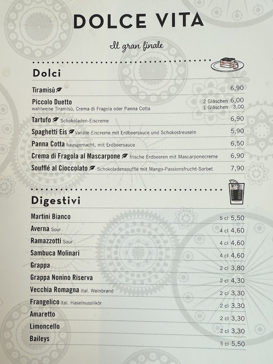Menu L'osteria Wien Bräunerstraße-1