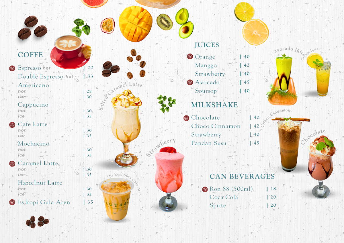 Menu Lot449-4