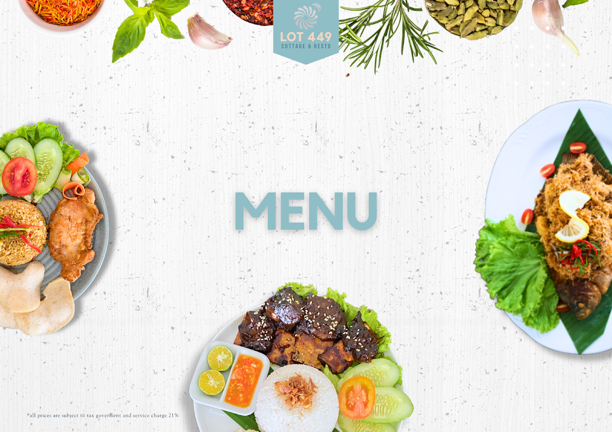 Menu Lot449-8