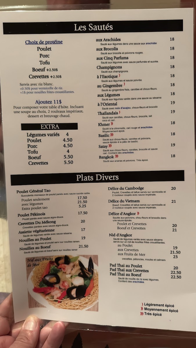 Menu Lotus D'angkor-1
