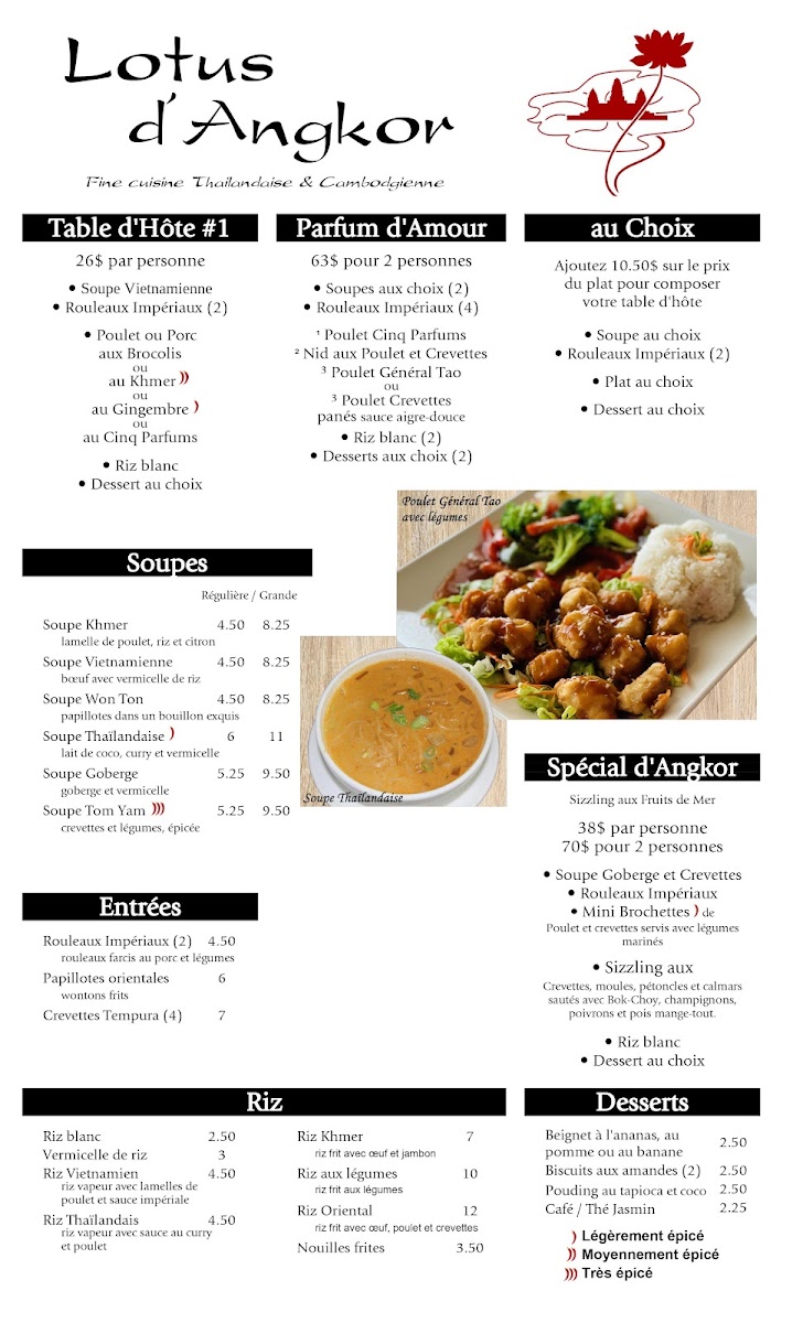 Menu Lotus D'angkor-4