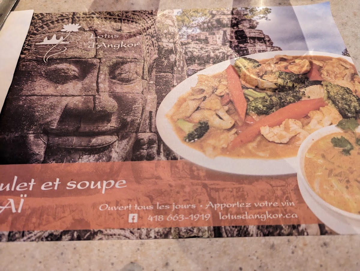 Menu Lotus D'angkor-6