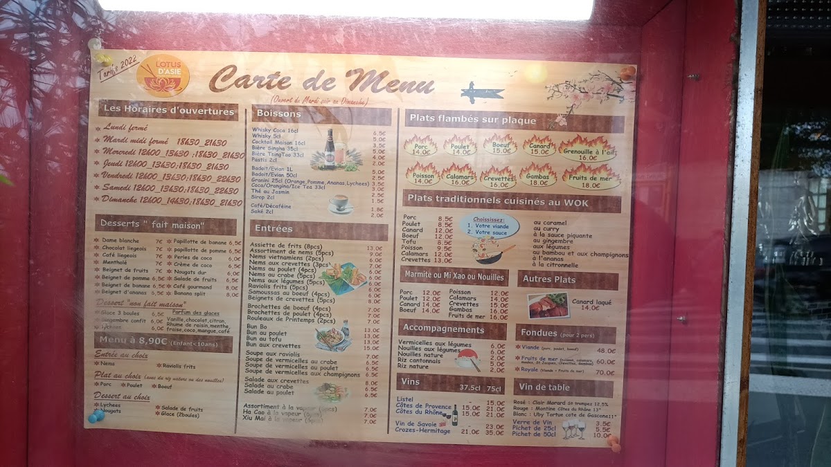 Menu Lotus D'asie-8