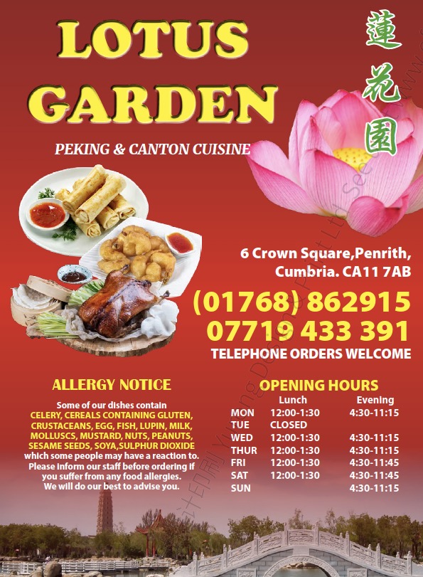 Menu Lotus Garden Chinese Takeaway-4