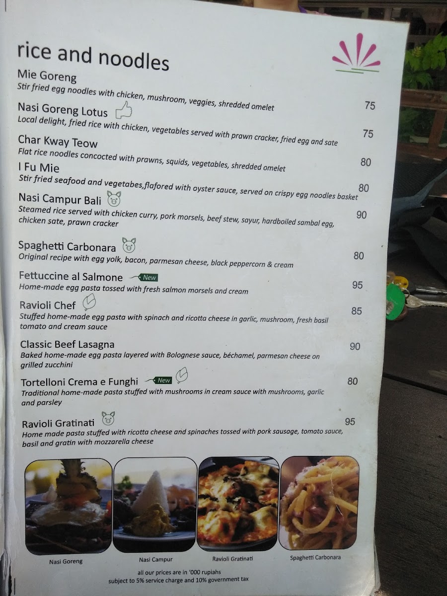 Menu Lotus Seaview Restaurant-10