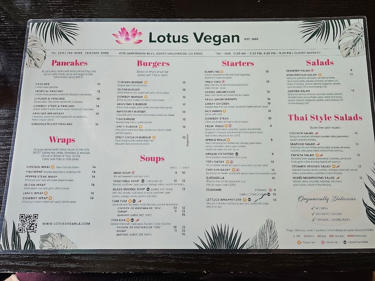 Menu Lotus Vegan-2