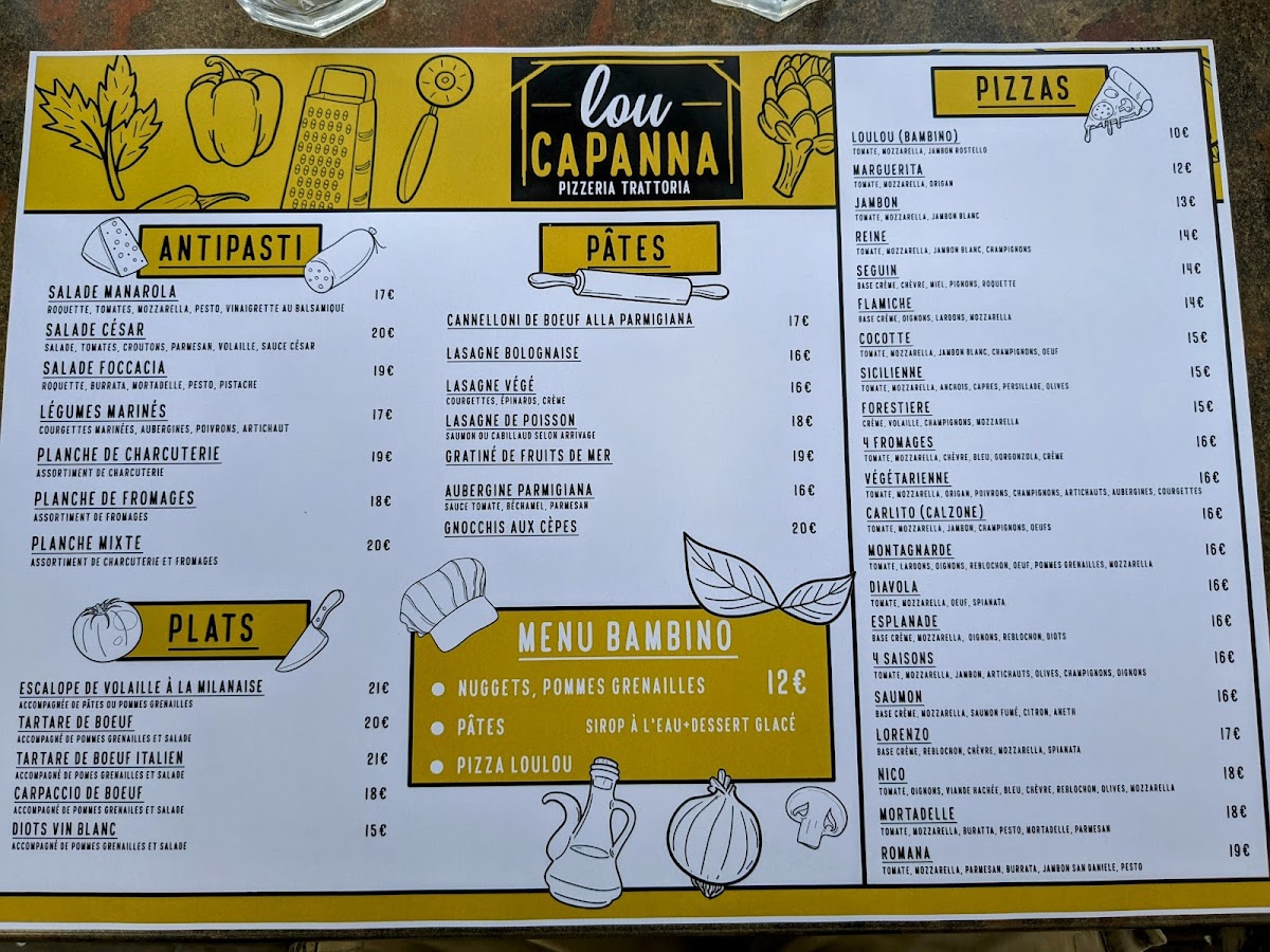 Menu Lou Capanna-1