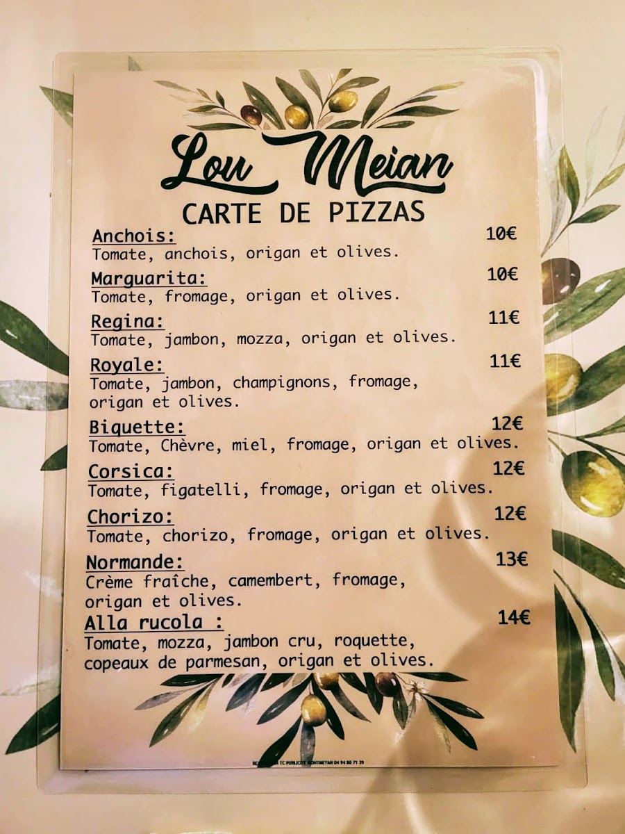 Menu Lou Meian-2