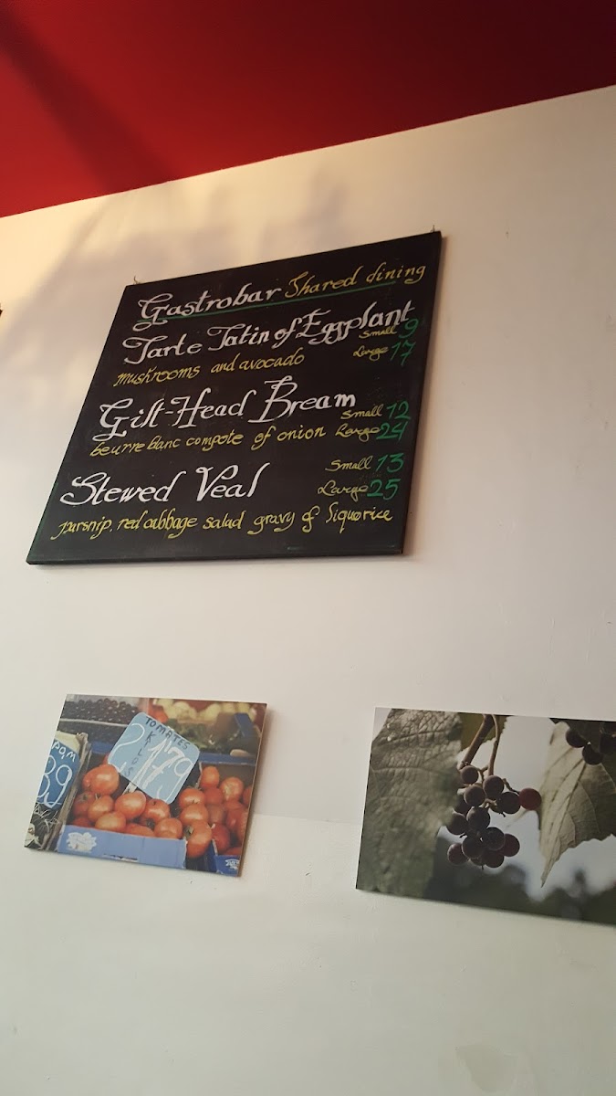 Menu L'ouest | Wijnbar - Shared Dining - Lunch-2