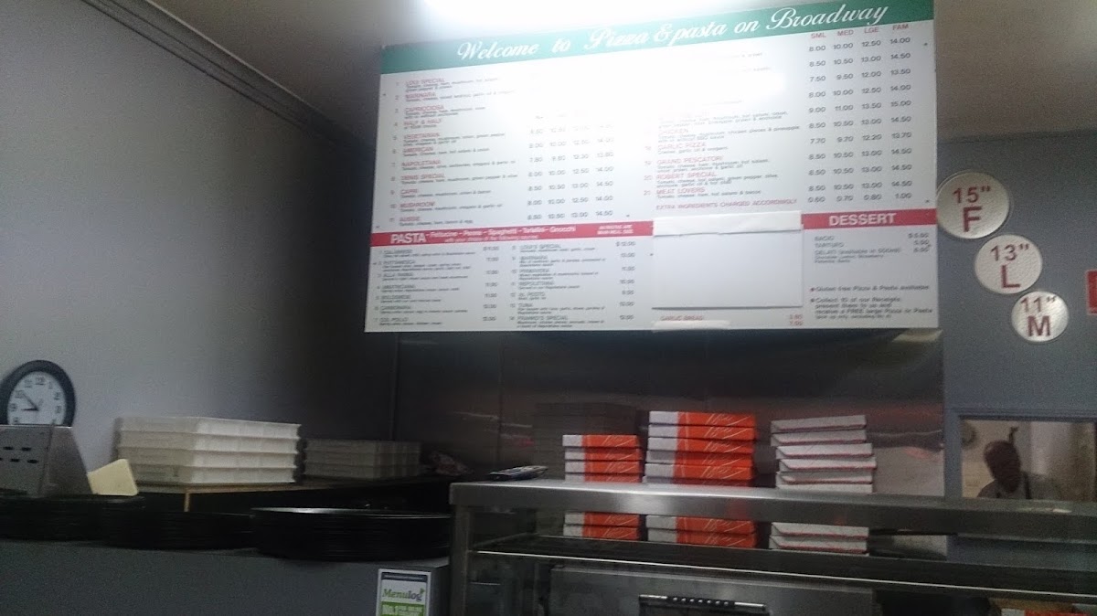 Menu Loui And Frankos Pizza & Pasta On Broadway-4