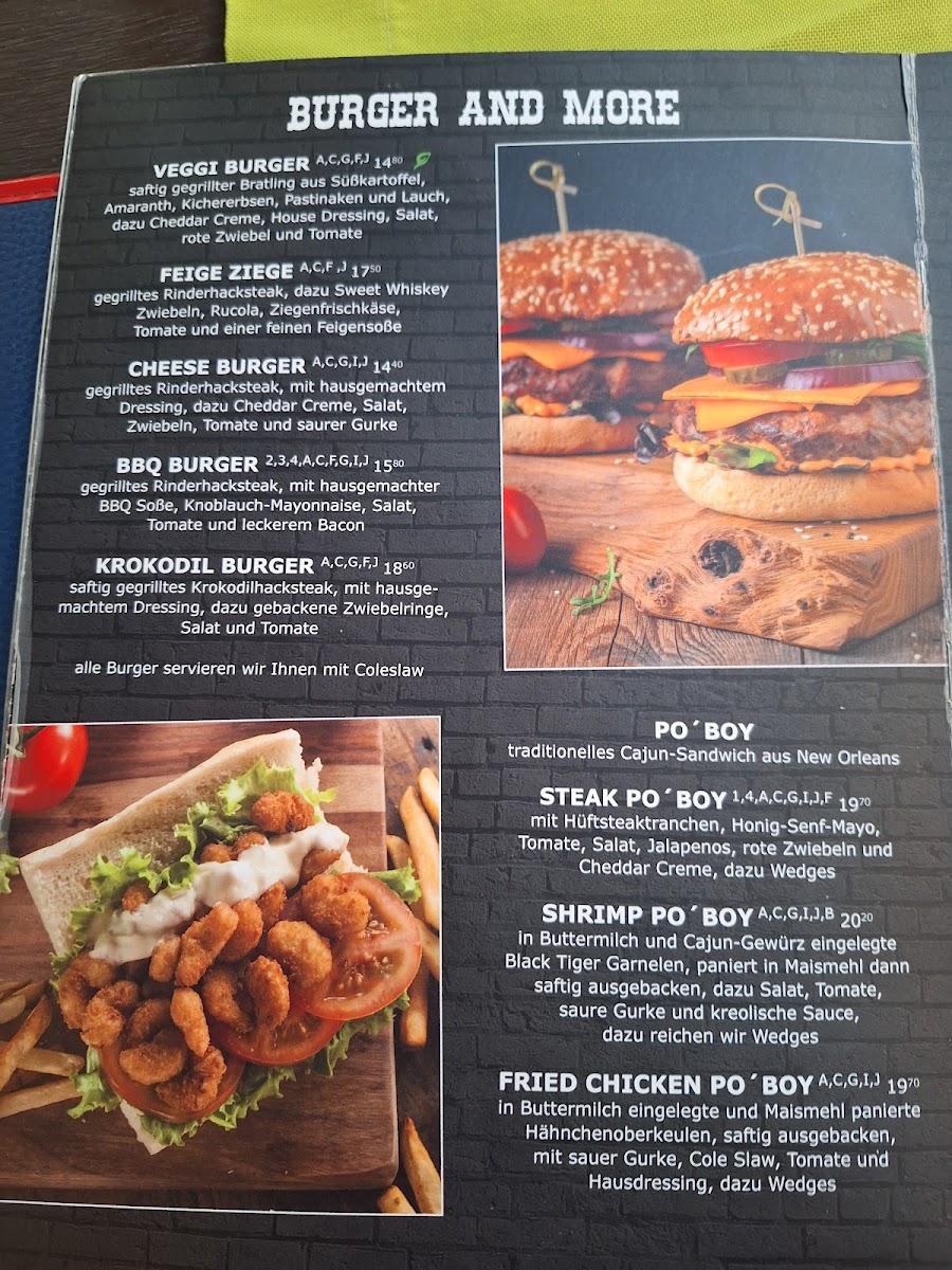 Menu Louisiana - Steakhaus & Südstaaten-Restaurant-2