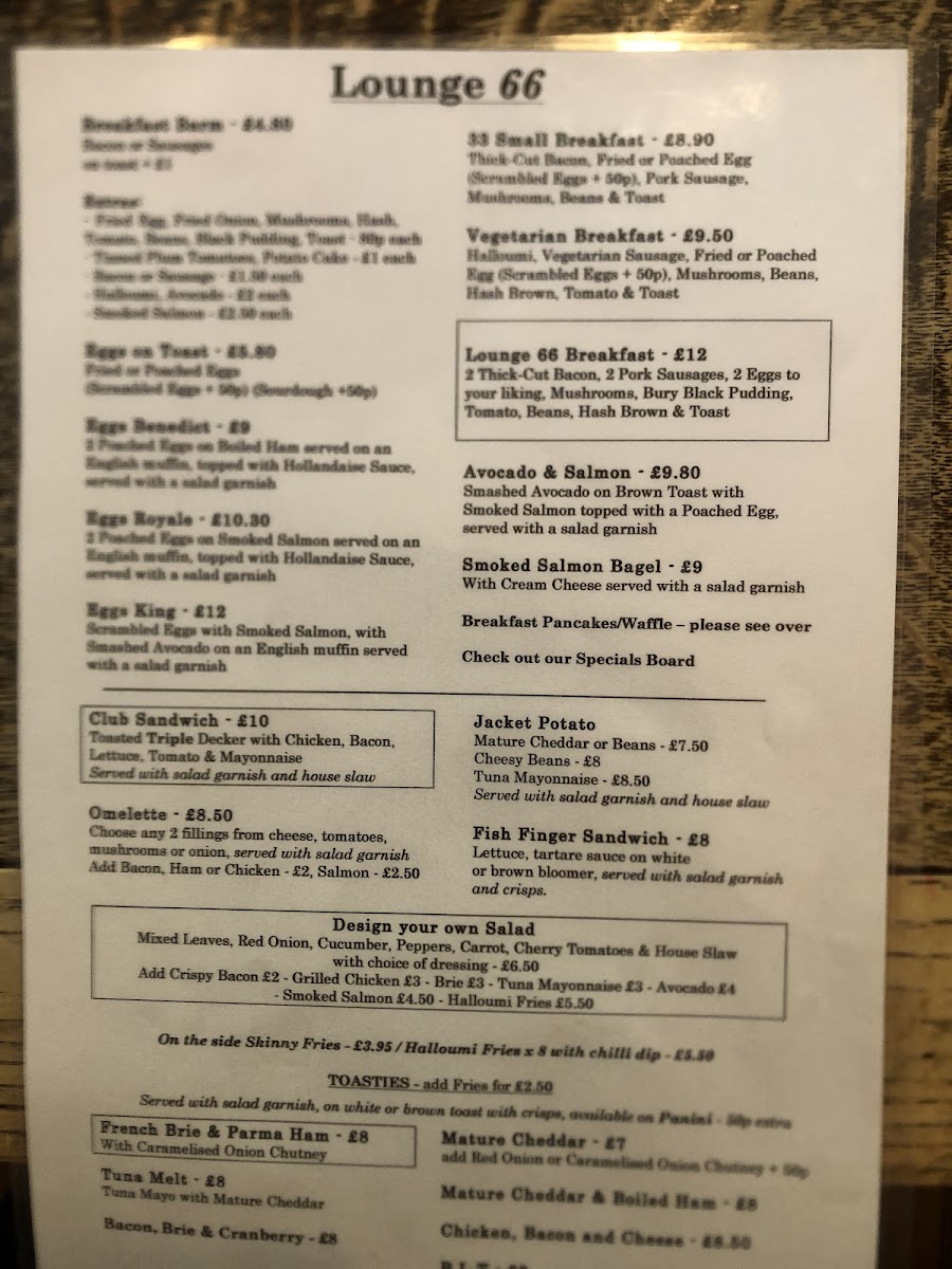 Menu Lounge 66-1