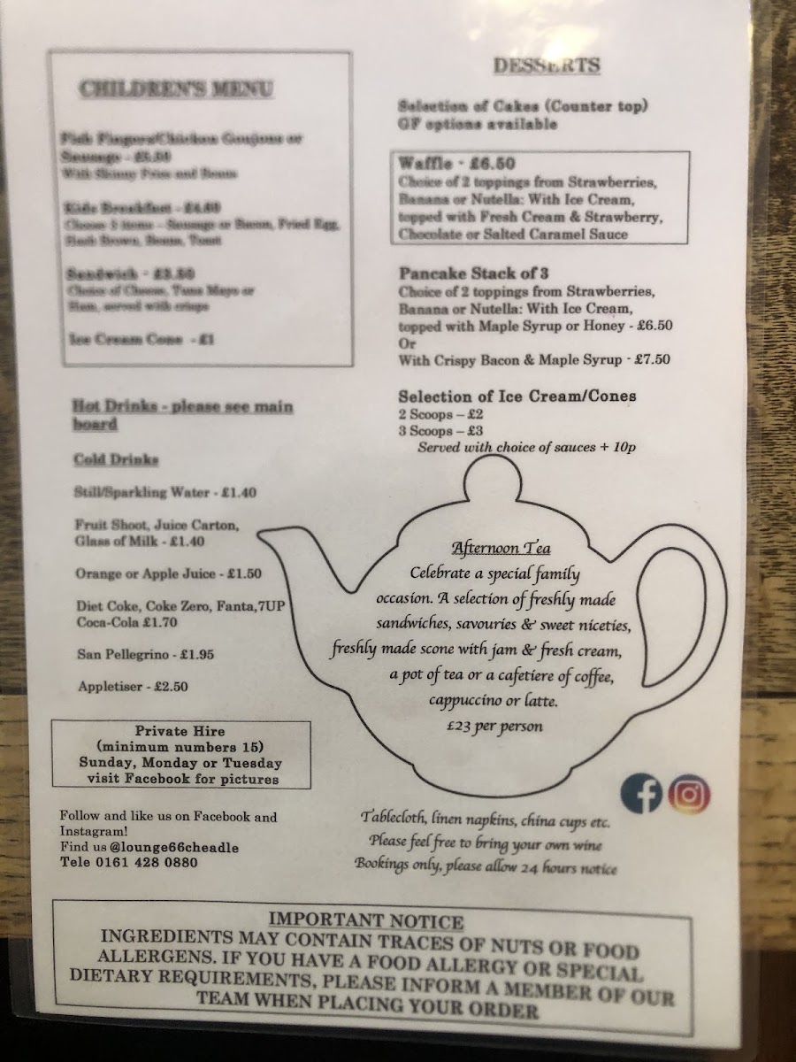 Menu Lounge 66-2