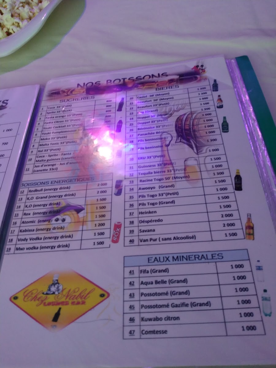 Menu Lounge Bar Chez Nabil-10