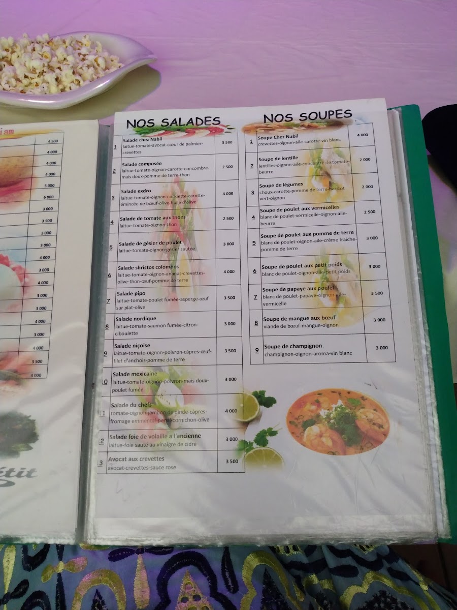 Menu Lounge Bar Chez Nabil-8
