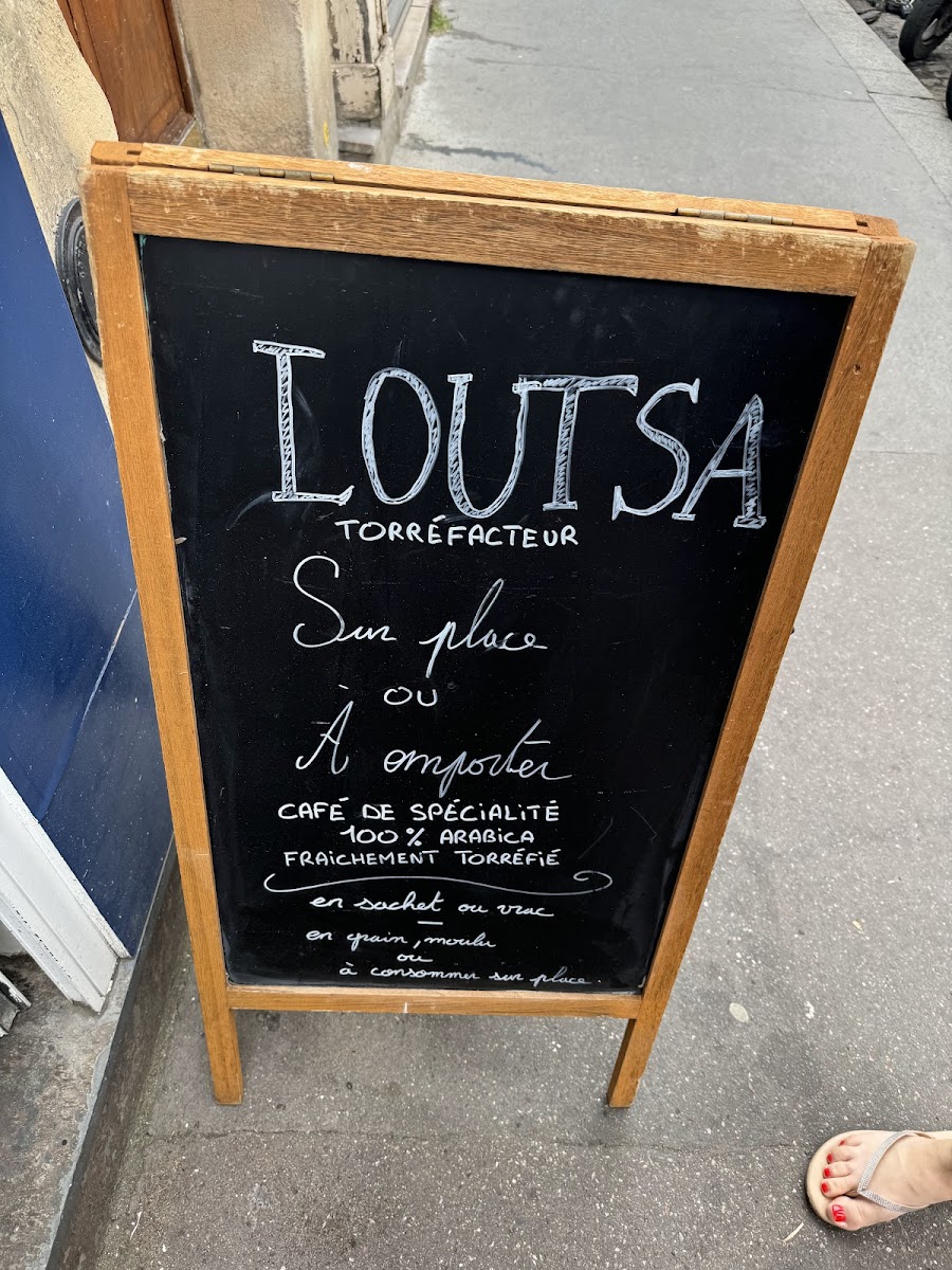 Menu Loutsa Torréfacteur - Paris Marché Des Ternes-4