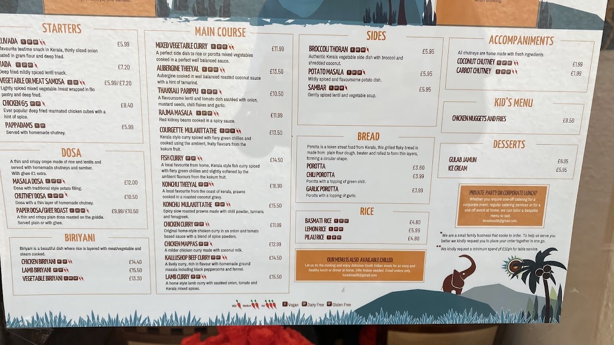 Menu Love Dosa-2