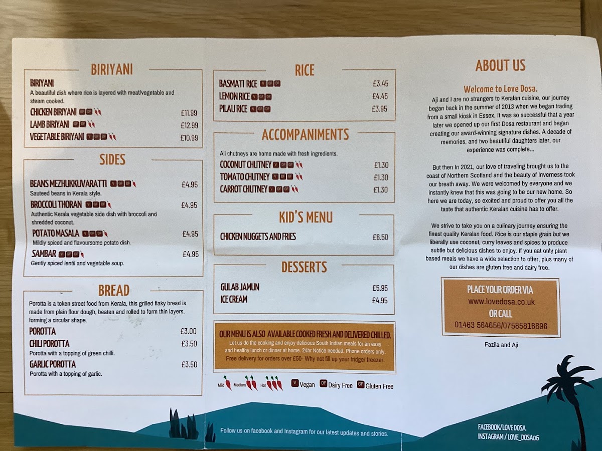 Menu Love Dosa-3