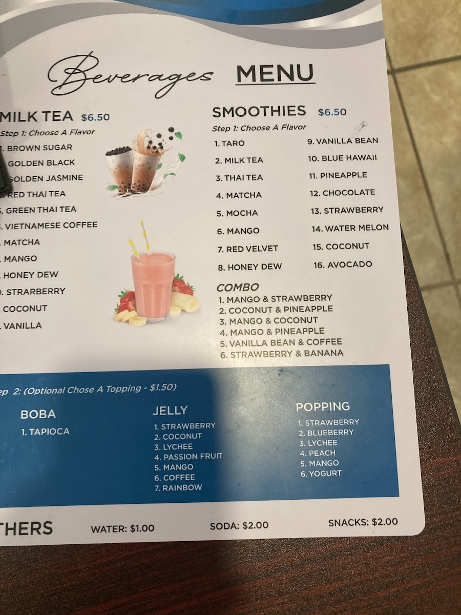Menu Love Phở & Boba-6