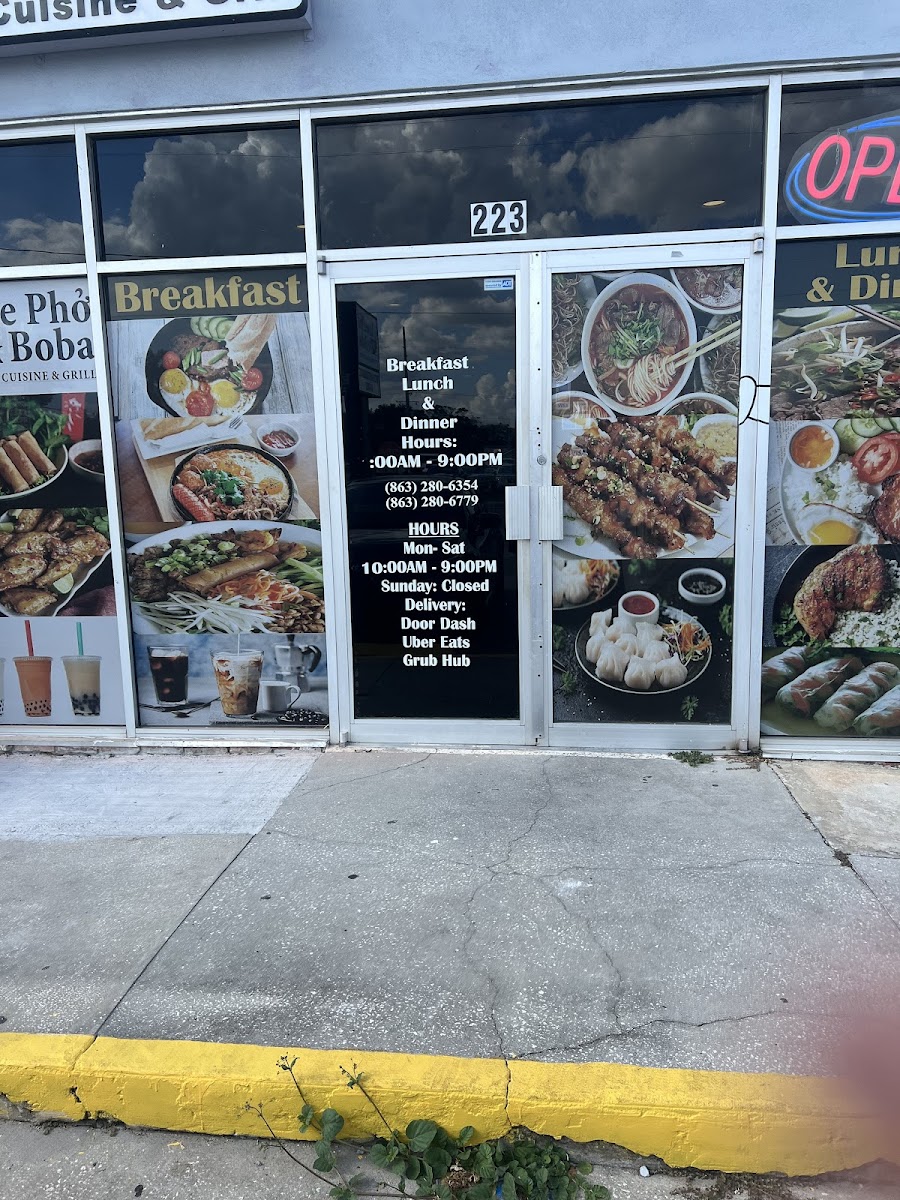 Menu Love Phở & Boba-9