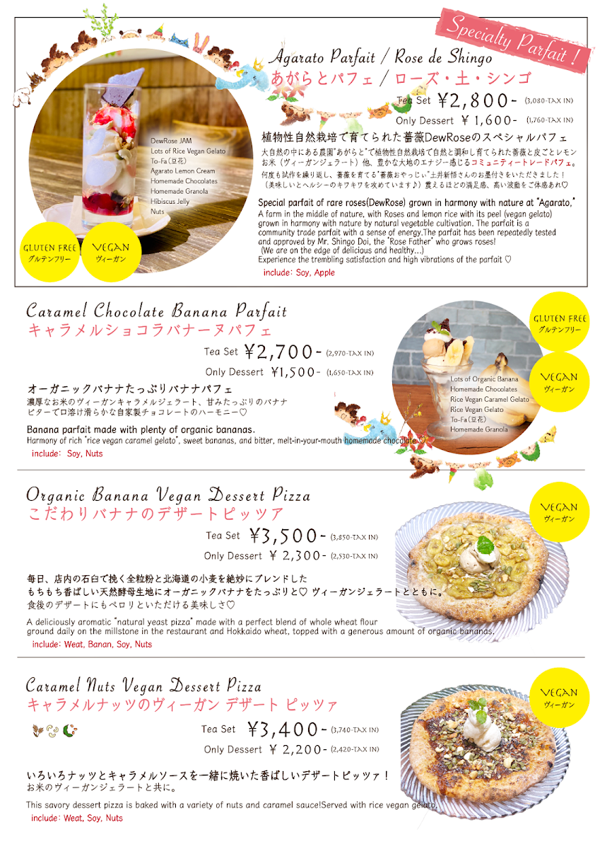 Menu Love Table Agarato Farm To Table-1