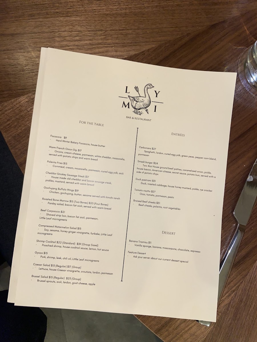 Menu Love You, Mean It - Bar & Restaurant-2