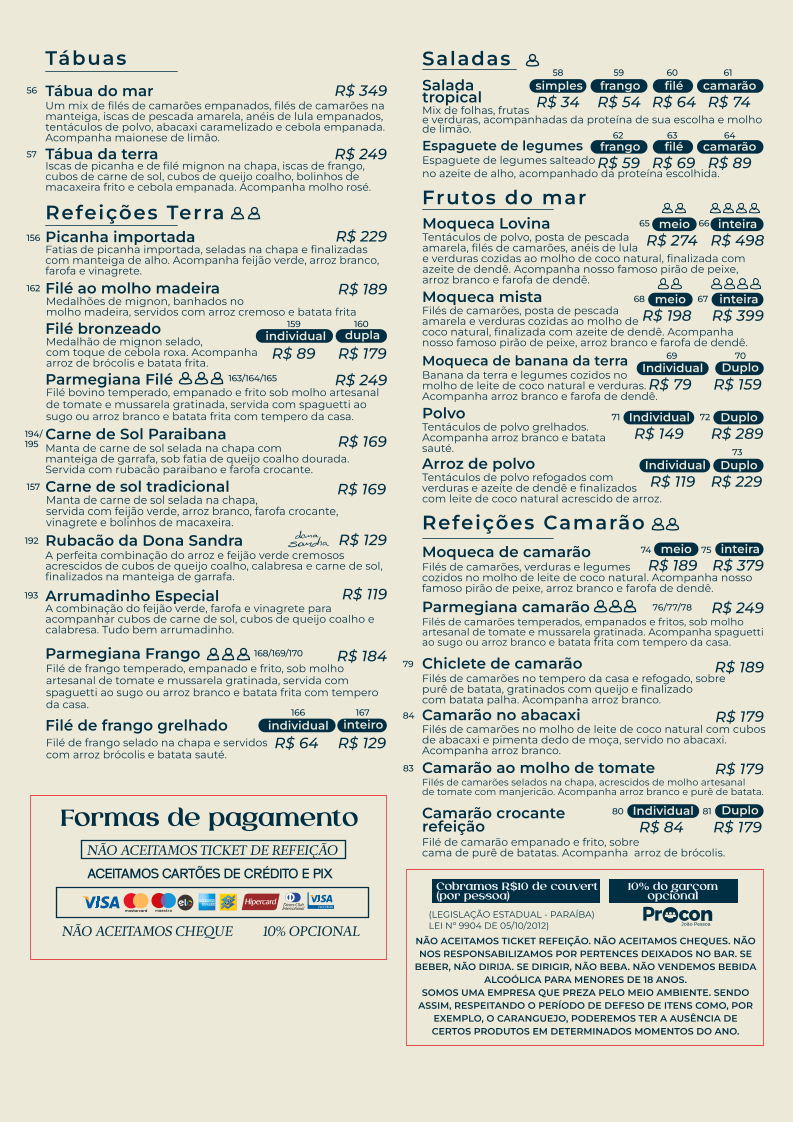 Menu Lovina Seixas | Bar | Restaurante Em João Pessoa-3